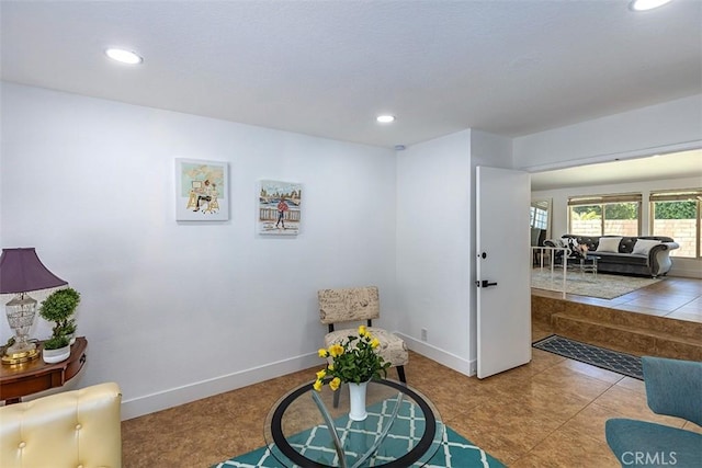 1250 Kinglake Dr, Diamond Bar, CA 91789 - sitting room featuring recessed lighting and light tile patterned floors