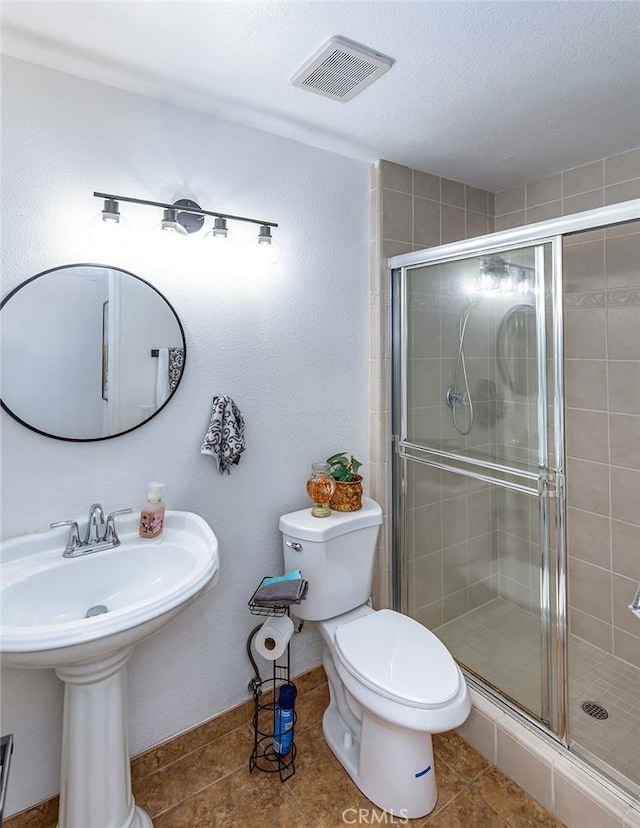 1250 Kinglake Dr, Diamond Bar, CA 91789 - bathroom featuring a stall shower and tile patterned floors