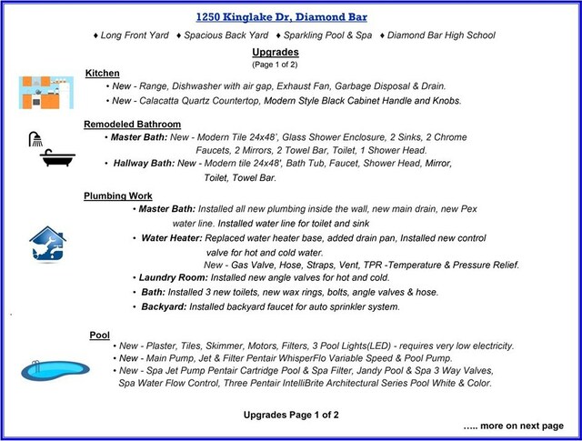 1250 Kinglake Dr, Diamond Bar, CA 91789 - view of a document