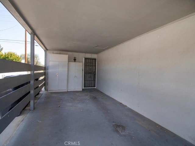29412 Carmel Rd, Menifee, CA 92586 - view of patio with an attached carport