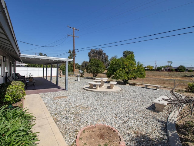 29412 Carmel Rd, Menifee, CA 92586 - view of yard with a patio area