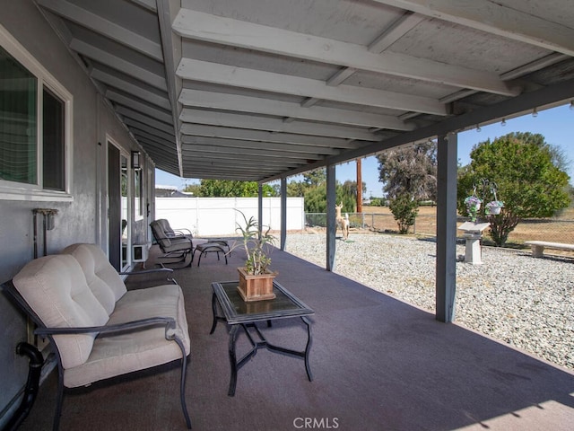 29412 Carmel Rd, Menifee, CA 92586 - fenced backyard with a patio area