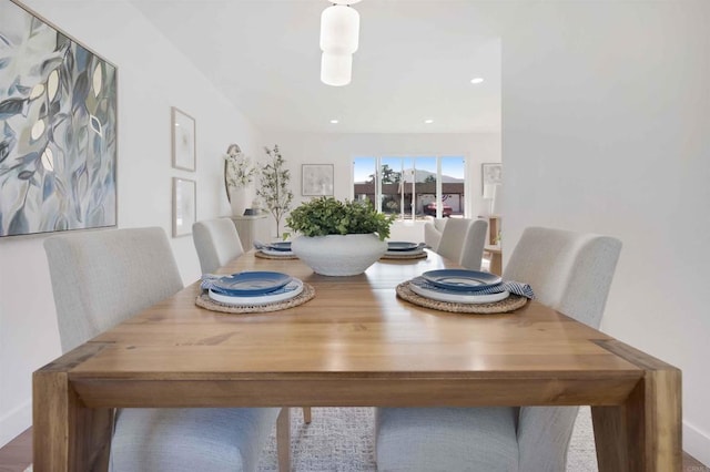 6871 Mewall Dr, San Diego, CA 92119 - dining area featuring recessed lighting