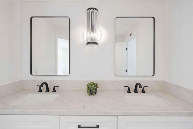 6871 Mewall Dr, San Diego, CA 92119 - bathroom featuring double vanity
