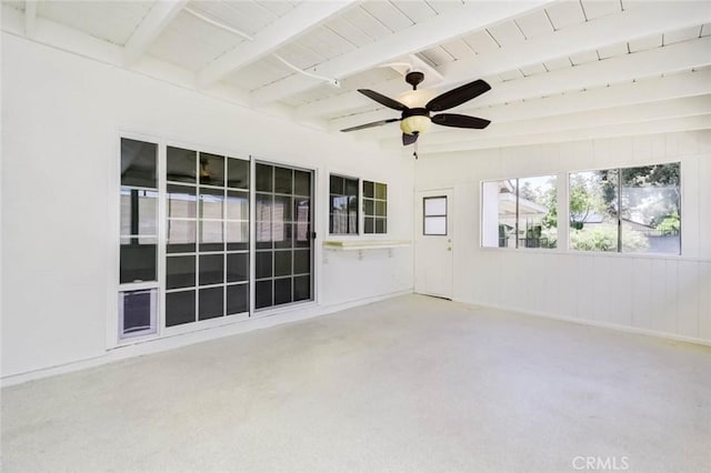 1919 Austin Ct, Claremont, CA 91711 - unfurnished sunroom with beam ceiling