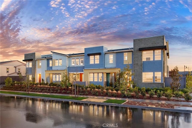 126 Hazel Dr, Rancho Mission Viejo, CA 92694 - view of front of house with stucco siding and a water view