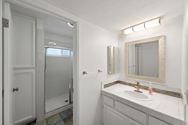 2548 Katherine Ct, El Cajon, CA 92020 - bathroom featuring vanity and a shower stall