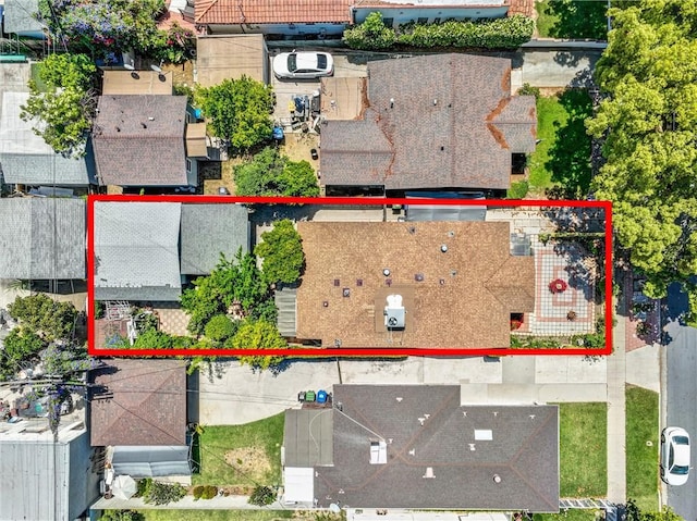 3163 La Clede Ave, Los Angeles, CA 90039 - aerial view of property's location with property boundaries highlighted