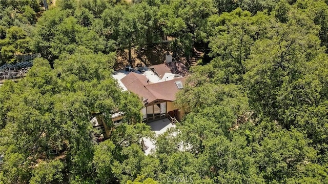 8402 Mcgroarty St, Sunland, CA 91040 - aerial view of property and surrounding area with a forest
