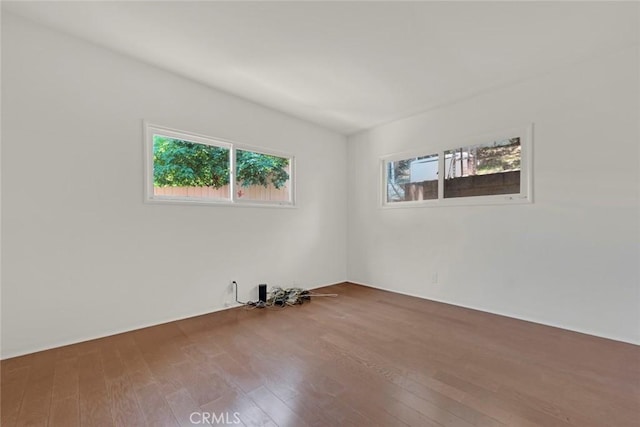 8402 Mcgroarty St, Sunland, CA 91040 - unfurnished room featuring wood-type flooring and plenty of natural light