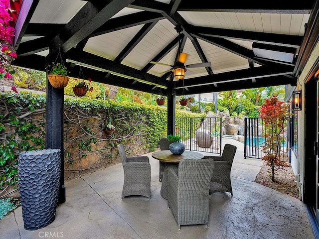 28021 Camino Santo Domingo, San Juan Capistrano, CA 92675 - fenced backyard featuring a gazebo, outdoor dining area, and a patio area