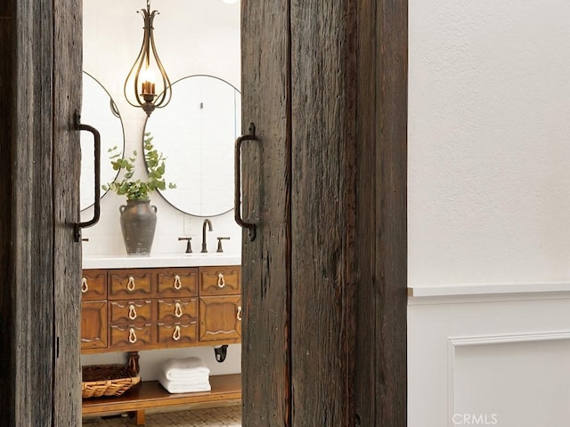 28021 Camino Santo Domingo, San Juan Capistrano, CA 92675 - bathroom featuring vanity