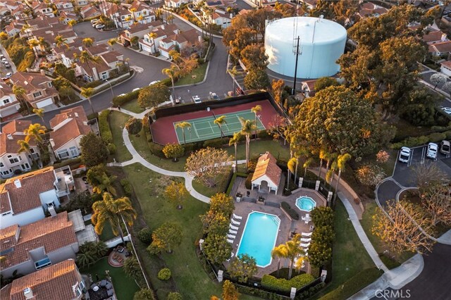 24851 Seagate Dr, Dana Point, CA 92629 - view of property location with nearby suburban area and a pool area