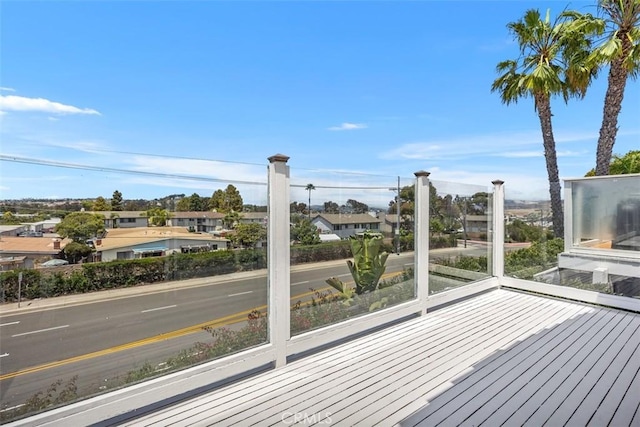 24851 Seagate Dr, Dana Point, CA 92629 - wooden terrace with a residential view