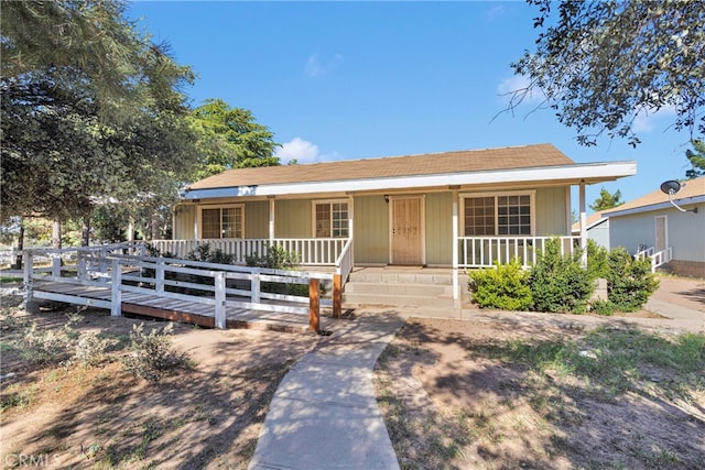 5635 Honeyhill Rd Unit A & B, Oak Hills, CA 92344 - single story home with covered porch