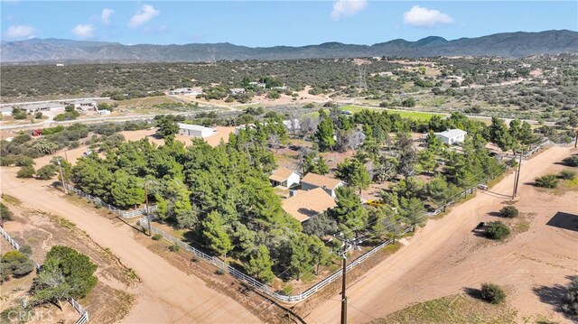 5635 Honeyhill Rd Unit A & B, Oak Hills, CA 92344 - bird's eye view of mountains