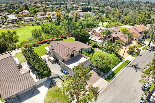 8640 Lindante Dr, Whittier, CA 90603 - aerial perspective of suburban area