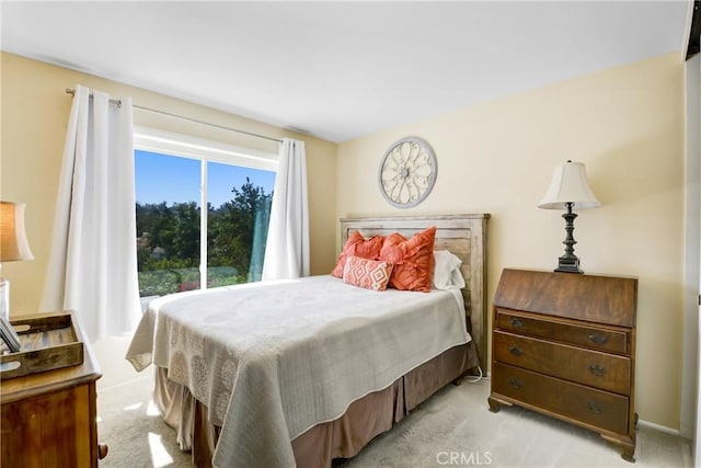 8640 Lindante Dr, Whittier, CA 90603 - bedroom featuring light colored carpet