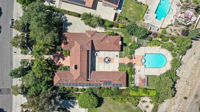 3624 Hollins Ave, Claremont, CA 91711 - aerial view of property's location with a pool