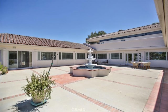 3624 Hollins Ave, Claremont, CA 91711 - rear view of property with a patio area and a tiled roof