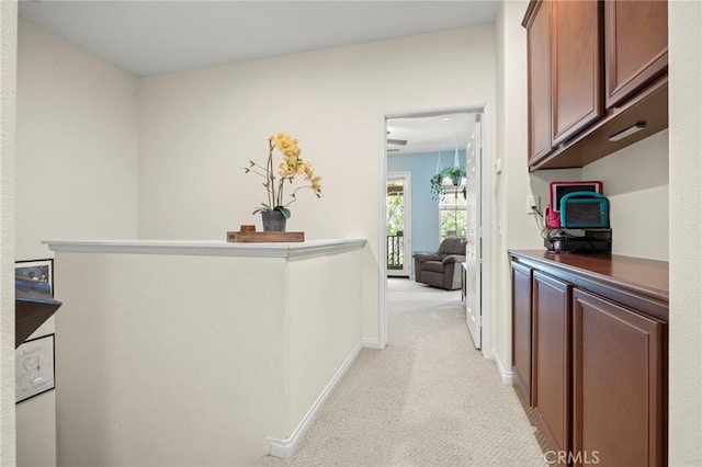 3245 Moss Landing Blvd, Oxnard, CA 93036 - hall with light carpet and baseboards