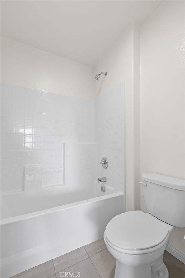14856 Maple Ter, Panorama City, CA 91402 - bathroom featuring toilet,  shower combination, and tile patterned flooring