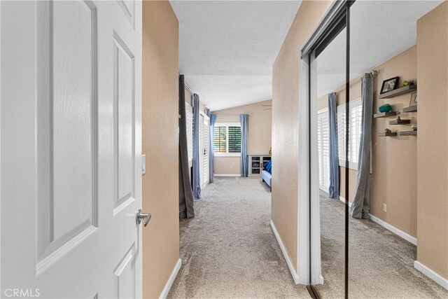 13950 High Falls Trl, Apple Valley, CA 92307 - hall with carpet floors and baseboards