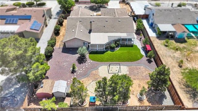 13950 High Falls Trl, Apple Valley, CA 92307 - aerial view of property and surrounding area