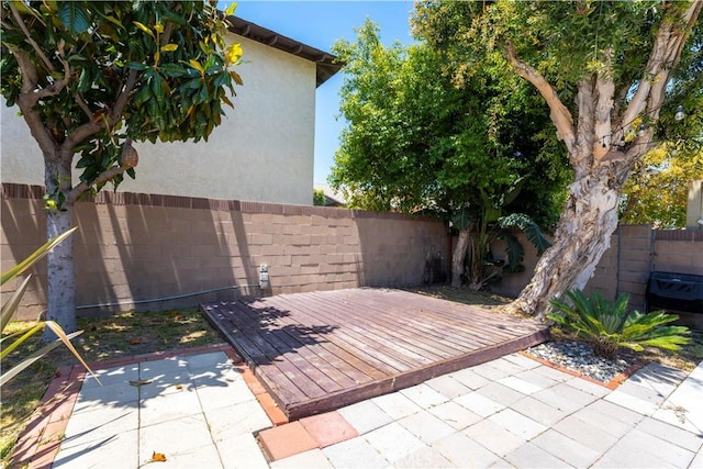 2125 256th St, Lomita, CA 90717 - fenced backyard with a patio area and a wooden deck
