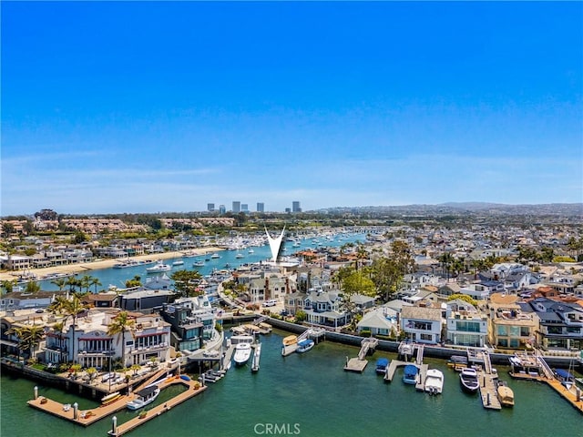 129 N Bay Front, Newport Beach, CA 92662 - bird's eye view of a nearby body of water and numerous boat docks