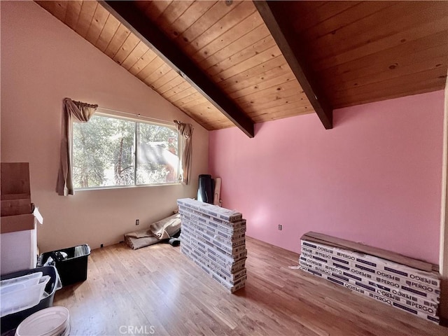 2521 Cedarwood Dr, Pine Mountain Club, CA 93222 - interior space with wood finished floors and wooden ceiling