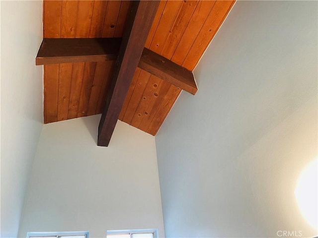 2521 Cedarwood Dr, Pine Mountain Club, CA 93222 - detailed view of beamed ceiling