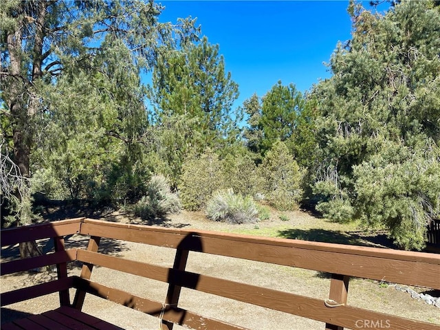 2521 Cedarwood Dr, Pine Mountain Club, CA 93222 - view of deck