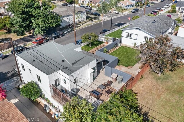 201 S Melrose St, Placentia, CA 92870 - aerial perspective of suburban area