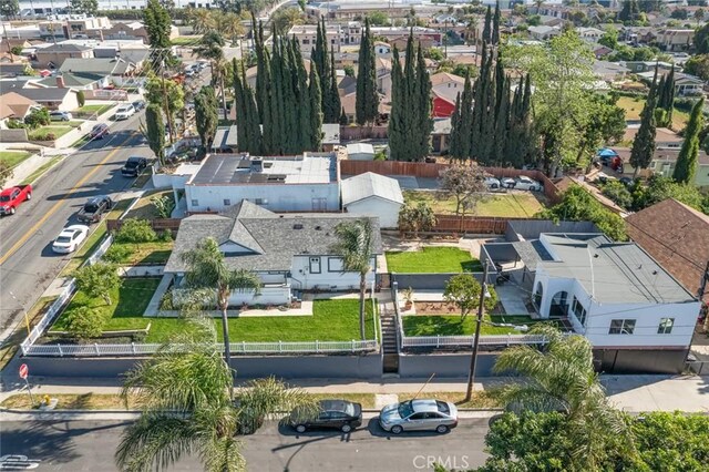 201 S Melrose St, Placentia, CA 92870 - aerial perspective of suburban area