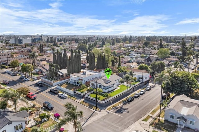 201 S Melrose St, Placentia, CA 92870 - drone / aerial view