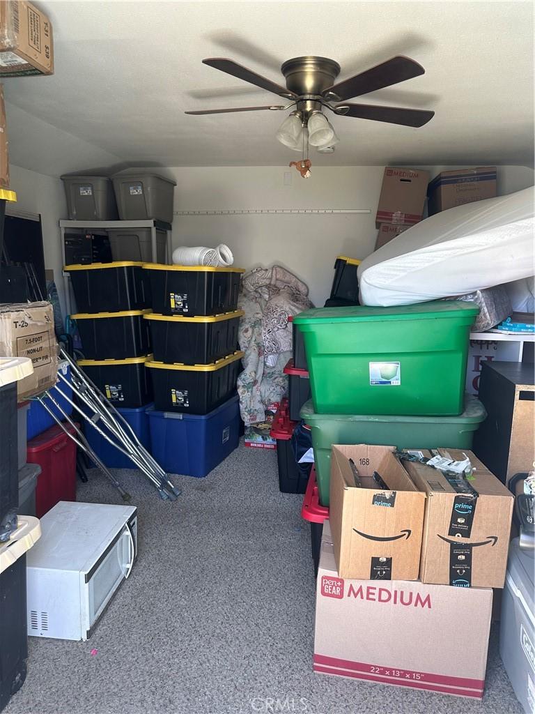 725 W K St, Colton, CA 92324 - storage with ceiling fan