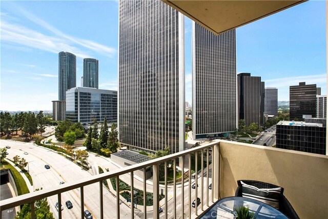 2160 Century Park E Unit 1512, Los Angeles, CA 90067 - balcony with a view of city