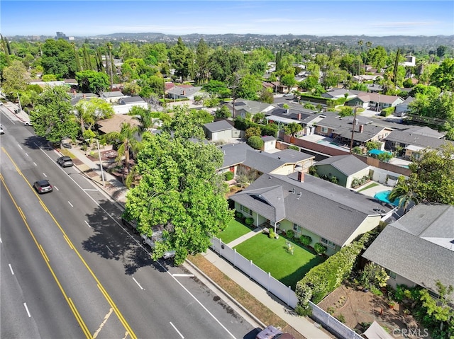 23920 Vanowen St, West Hills, CA 91307 - aerial perspective of suburban area