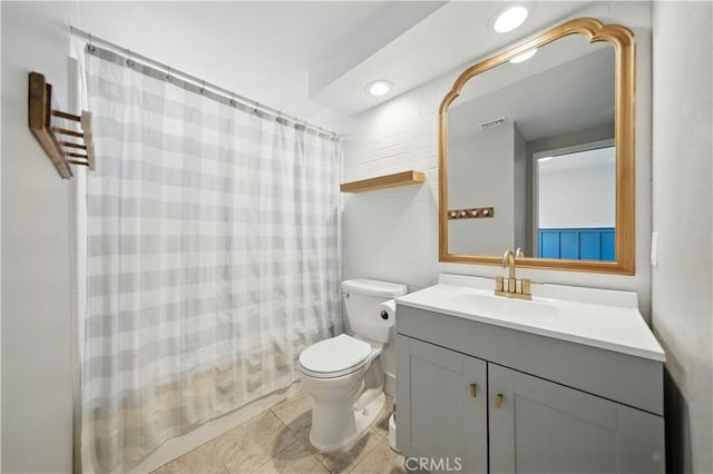 31070 Larchwood St, Menifee, CA 92584 - full bathroom featuring vanity and tile patterned floors