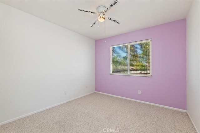 24320 Calle Estancia, Murrieta, CA 92562 - carpeted empty room with baseboards and ceiling fan