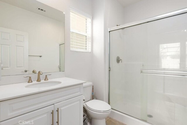 706 Leather Oak Ln, Pomona, CA 91766 - bathroom with a shower stall, vanity, and toilet