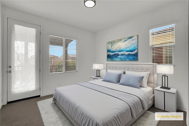 15814 Moonflower Ave, Chino, CA 91708 - bedroom featuring baseboards and access to outside