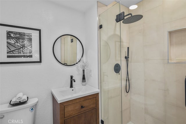 22526 Lake Forest Ln, Lake Forest, CA 92630 - bathroom with vanity and a stall shower