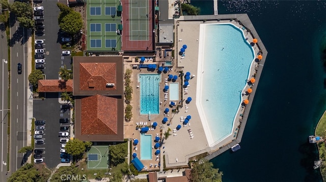 22526 Lake Forest Ln, Lake Forest, CA 92630 - drone / aerial view of a pool area