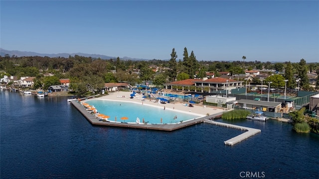 22526 Lake Forest Ln, Lake Forest, CA 92630 - community pool with a water and mountain view