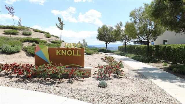 27506 Aster Way, Saugus, CA 91350 - community sign featuring a mountain view