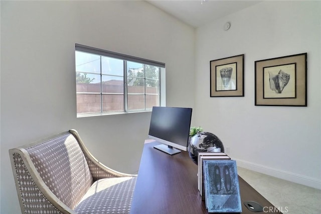 8424 Sunnyslope Dr, San Gabriel, CA 91775 - office with carpet and baseboards