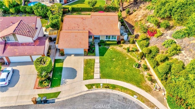 2501 Tiffany Pl, Fullerton, CA 92833 - aerial view of property and surrounding area