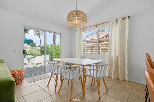 49239 Barrymore St, Indio, CA 92201 - dining space with light tile patterned flooring